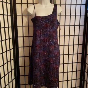 NWT Vintage Ms. J Metallic Party Dress Size XL